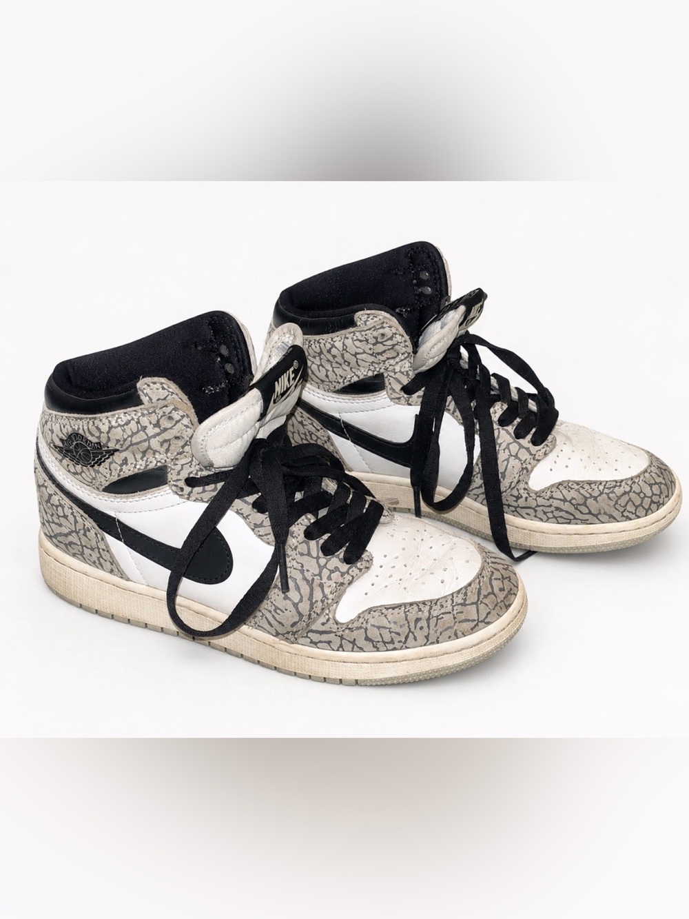 Nike Air Jordan 1 High “Elephant Print” Sneakers – Size 4.5